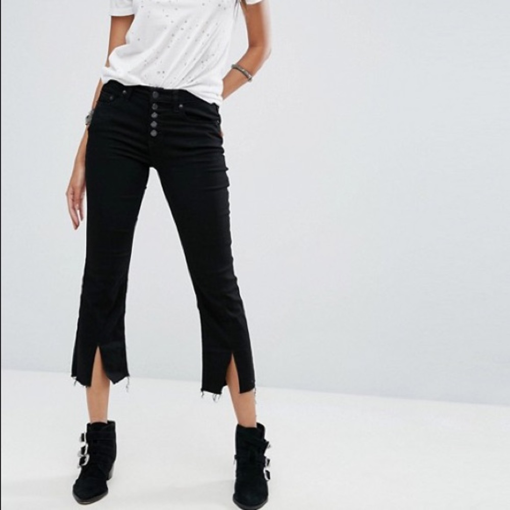FREE PEOPLE | split cropped
